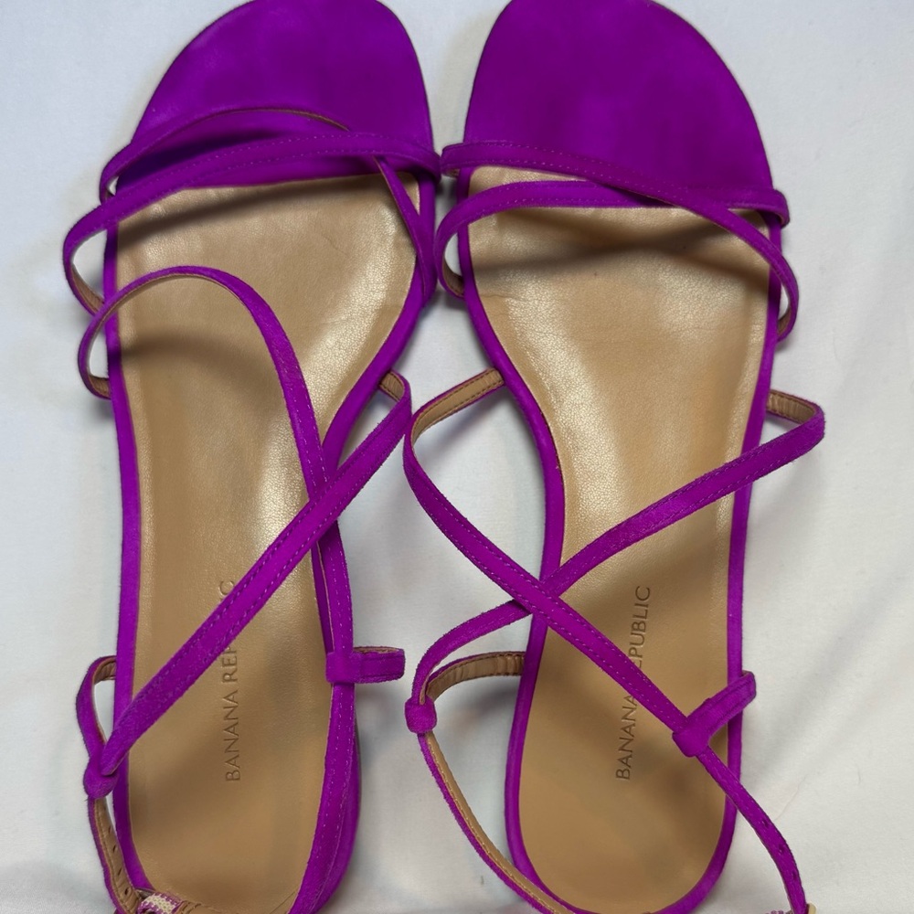 Banana Republic Women's Fuschia Sandals 7.5